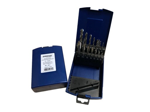 НАБОР МЕТОЧНИКОВ EXACT + СВЕРЛА M3-M12 14шт HSS 10317