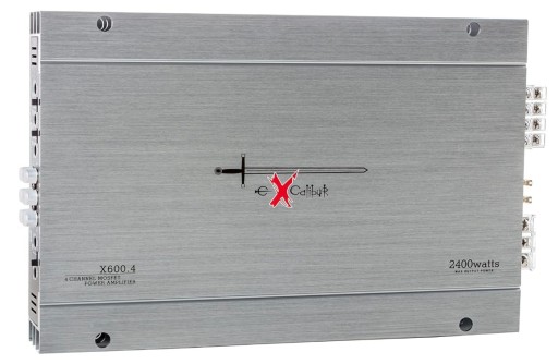 Автомобильный усилитель EXCALIBUR X600.4 4-КАНАЛЬНЫЙ НОВАЯ МОЩНОСТЬ 4x60 Вт RMS
