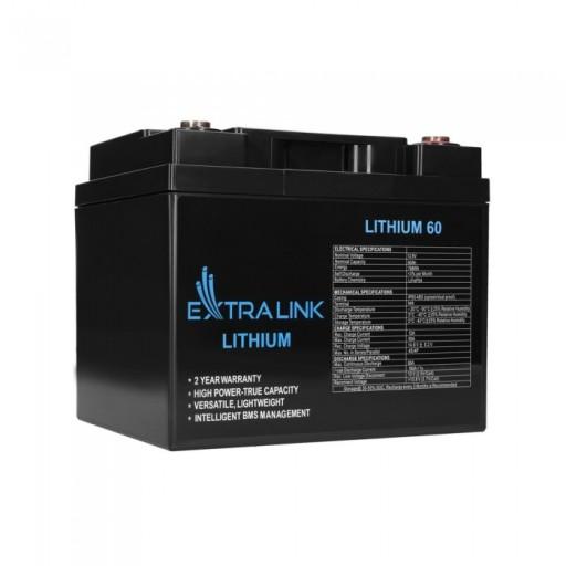 АКУМУЛЯТОР EXTRALINK LIFEPO4 12.8V 60AH