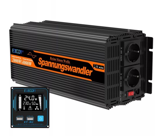 Edecoa DPP20 Преобразователь напряжения 24В 2000 Вт