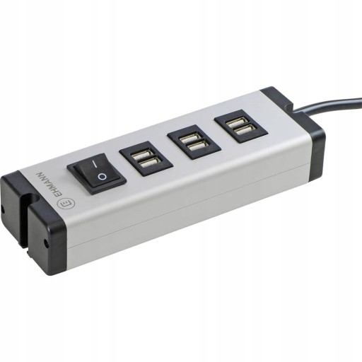 Ehmann 0601x09032033, 6-портовая USB-зарядная станция 6,3 А