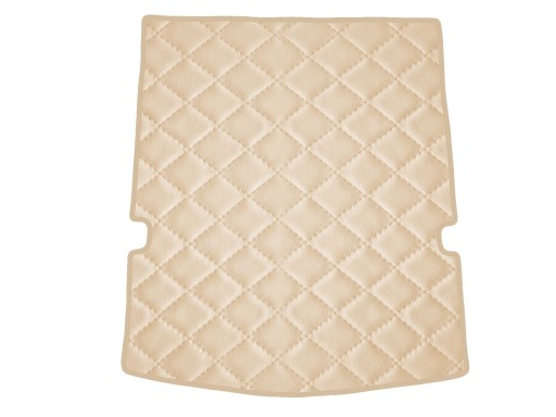 Коврик из экокожи БЕЖЕВЫЙ для Dodge Durango III 2-го ряда 2010-..