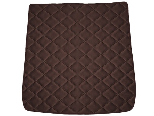 Килимок з еко шкіри КОРИЧНЕВИЙ на Audi A4 B9 універсал, allroad, quattro 2015-...