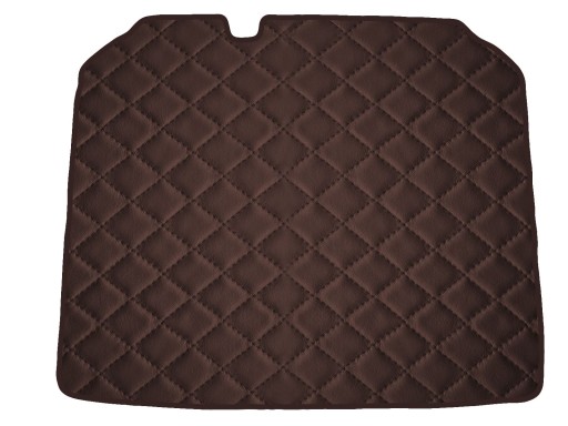 Коврик из экокожи КОРИЧНЕВЫЙ для Audi Q3, Q3 quattro DB 2011-2018 гг.