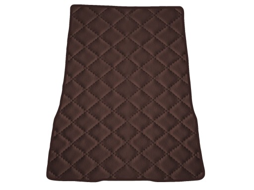 Коврик из экокожи КОРИЧНЕВЫЙ для BMW 7 G11, 7 LG12 2015-...