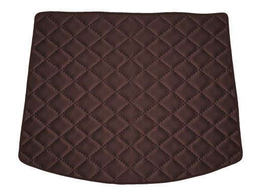 Килимок з еко шкіри КОРИЧНЕВОГО кольору для Ford Kuga II 2013-2019 рр