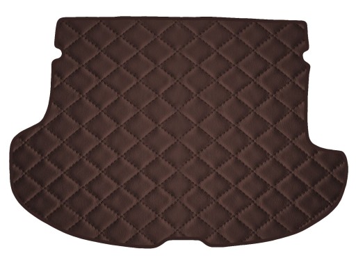 КОРИЧНЕВЫЙ коврик из экокожи для Infiniti FX I 2003-2008 гг.