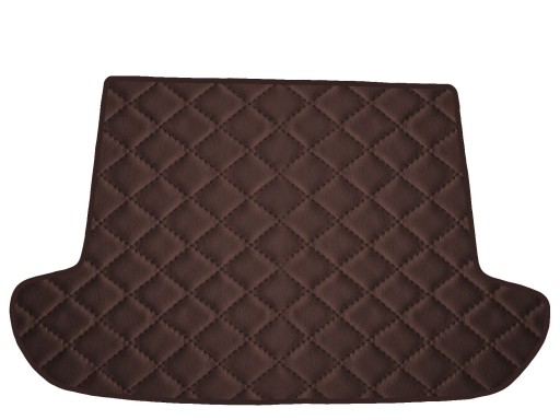 Коврик из экокожи КОРИЧНЕВЫЙ для Kia Sportage IV 2015-2021 гг.