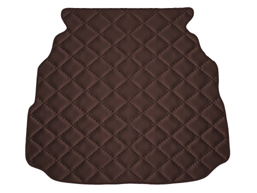 Коврик из экокожи КОРИЧНЕВЫЙ на Mercedes C W203 седан 2000-2007 гг.
