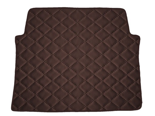 Коврик из экокожи BROWN на Mercedes W124 седан 1984-1993 гг.