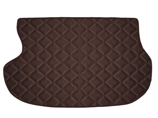 Килимок екошкіра BROWN для Mitsubishi Outlander I 2003-2006