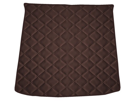 Коврик из экокожи BROWN для Mitsubishi Outlander III Hybrid 2015-...