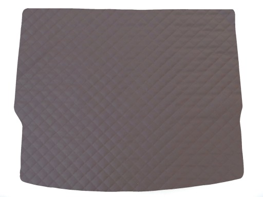 Коврик из экокожи КОРИЧНЕВЫЙ для Nissan X-Trail IV T33 e-Power 2022-... 5 чел.