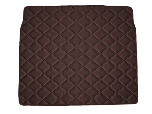 Коврик из экокожи КОРИЧНЕВЫЙ на Peugeot 5008 5/7os 2009-2017 гг.