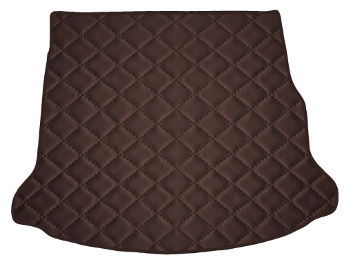 Коврик из экокожи КОРИЧНЕВЫЙ для Renault Espace V 5/7os 2014-...
