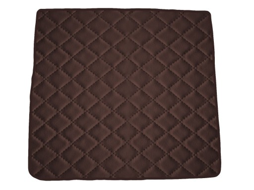 Коврик из экокожи КОРИЧНЕВЫЙ для Renault Grand Scenic 2003-2009 гг.