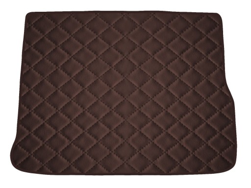 Килимок з еко шкіри КОРИЧНЕВОГО кольору для Renault Scenic III 2009-2016