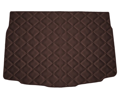 Коврик из экокожи КОРИЧНЕВЫЙ для VW T-Roc DB 2017-...