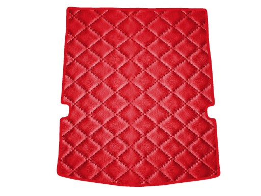 Екошкіра Килимок RED для Dodge Durango III з 2 ряду 2010-...
