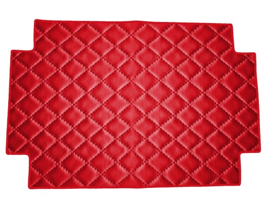 Коврик из экокожи RED для Mercedes G cl W463 III 2018-...