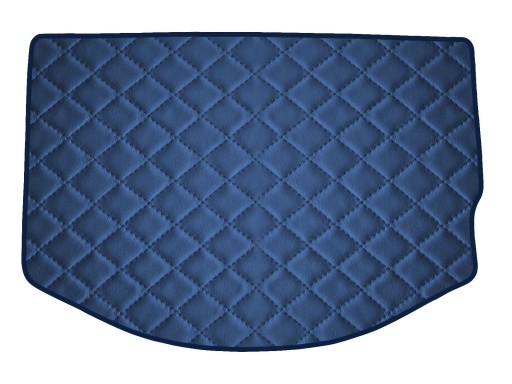 Коврик из экокожи ТЕМНО-СИНИЙ для Citroen DS3, C3 II 2008-2016 гг.