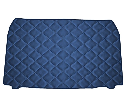 Еко шкіра NAVY BLUE Килимок для Citroen DS3 Crossback без сабвуфера 2018-...