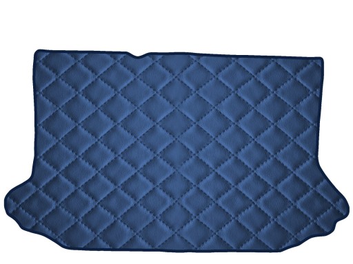 Коврик из экокожи ТЕМНО-СИНИЙ для Ford Ecosport II 5os 2014-2018 гг.