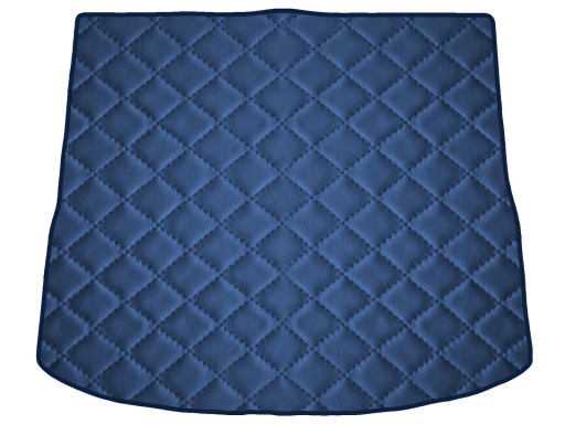 Коврик из экокожи ТЕМНО-СИНИЙ для Ford Focus универсал 2011-2014 гг.