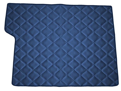 Коврик из экокожи ТЕМНО-СИНИЙ для Ford Tourneo Custom L2 FL 2018-...