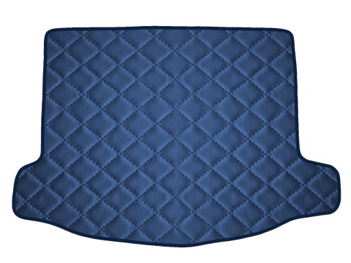 Коврик из экокожи ТЕМНО-СИНИЙ для Honda Civic VIII H/B 2006-2011 гг.