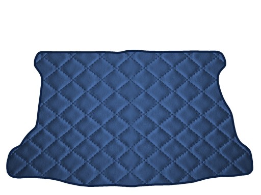 Коврик из экокожи ТЕМНО-СИНИЙ для Honda Jazz H/B 2001-2008 гг.