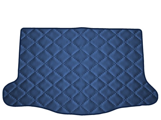 Килимок з екошкіри NAVY BLUE для Honda Jazz III 2015-2020 рр