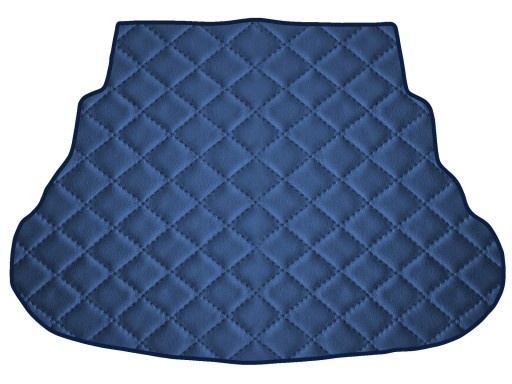 Коврик из экокожи ТЕМНО-СИНИЙ для Hyundai Genesis купе 2011-2016 гг.