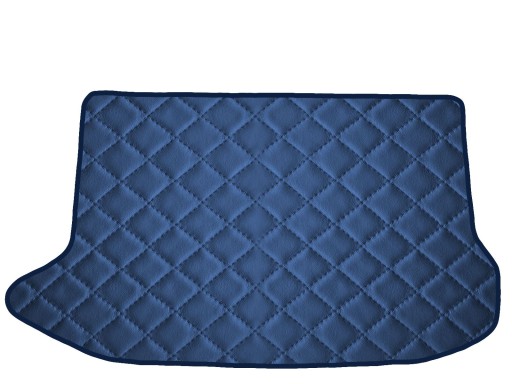 Килимок з екошкіри NAVY BLUE для Hyundai Kona 2017-...