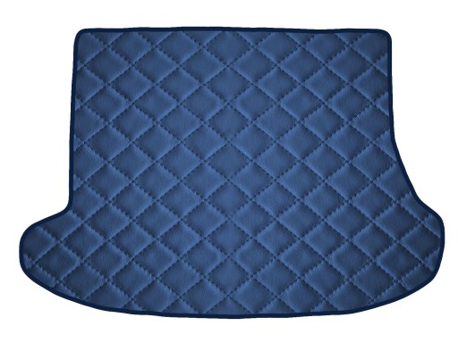 Коврик из экокожи ТЕМНО-СИНИЙ на Hyundai i30 CW универсал 2007-2012 гг.