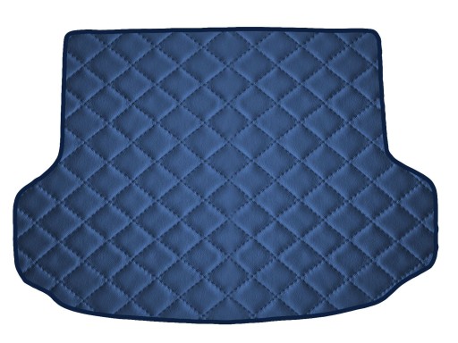 Коврик из экокожи ТЕМНО-СИНИЙ для Hyundai ix35 ix-35 2009-2015 гг.