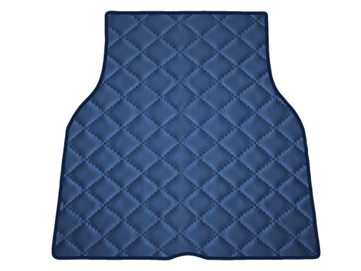 Коврик из экокожи ТЕМНО-СИНИЙ на Jaguar XJ 350 седан 2002-2009 гг.