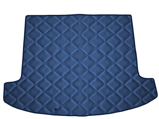 Коврик из экокожи ТЕМНО-СИНИЙ для KIA Carens IV 5os 2013-2019 гг.