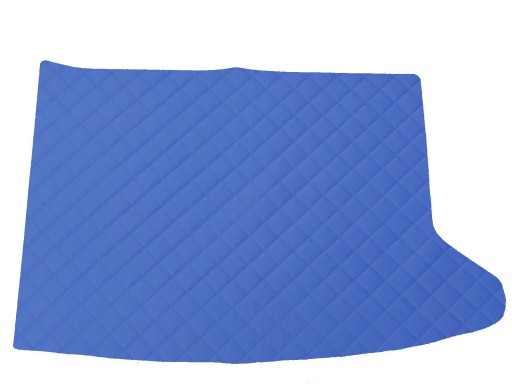 Коврик из экокожи ТЕМНО-СИНИЙ для Kia E-Niro 2018-2022 гг.