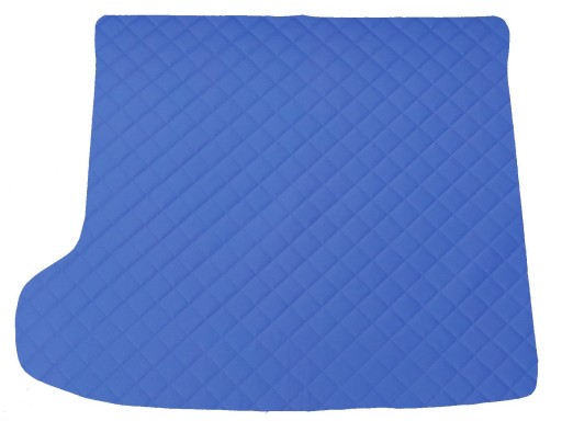 Коврик из экокожи ТЕМНО-СИНИЙ для электрического внедорожника Kia EV6 2021-...