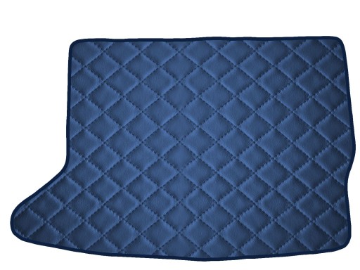 Коврик из экокожи ТЕМНО-СИНИЙ для Kia Niro DB 2016-2021 гг.