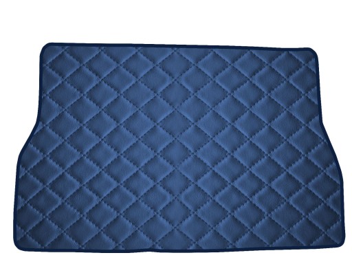 Коврик из экокожи ТЕМНО-СИНИЙ для Land Rover Freelander I 4x4 3d 1997-2006 гг.