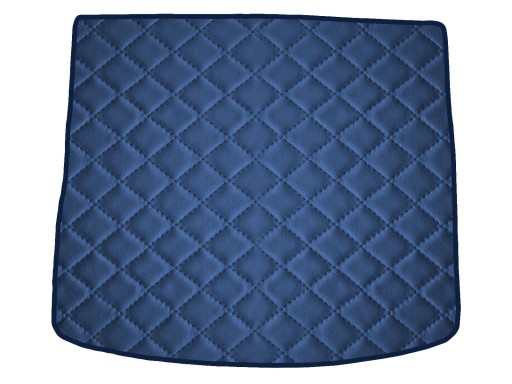 Коврик из экокожи ТЕМНО-СИНИЙ для Land Rover Freelander II 2006-2014 гг.