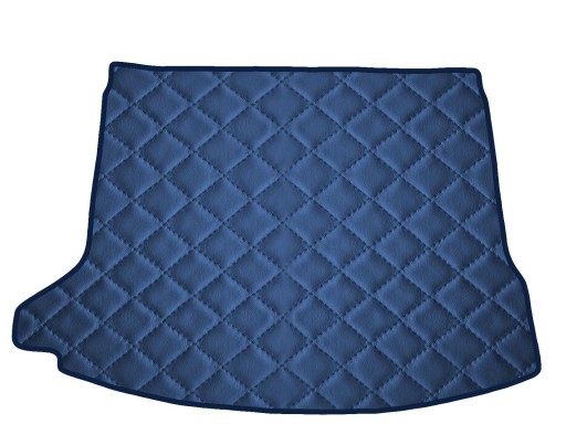 Коврик из экокожи ТЕМНО-СИНИЙ на Mazda 3 III H/B 5d 2013-2018 гг.