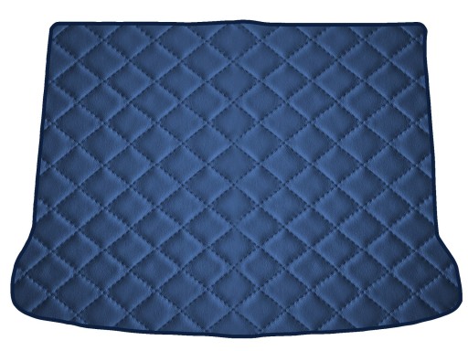 Коврик из экокожи ТЕМНО-СИНИЙ для Mazda 3 IV DB H/B 2019-...