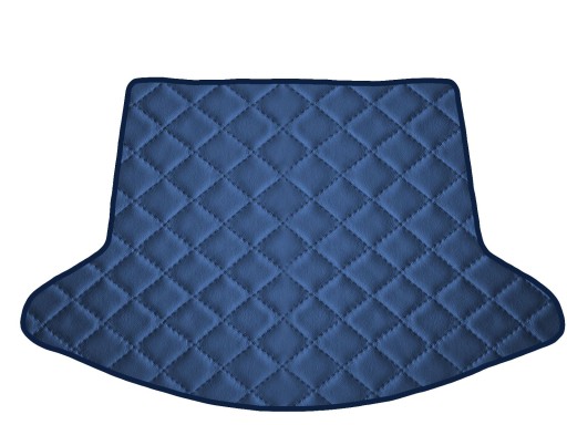 Коврик из экокожи ТЕМНО-СИНИЙ для Mazda CX-5 II KF 2017-...