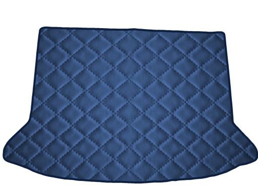 Коврик из экокожи ТЕМНО-СИНИЙ для Mercedes A cl W177 H/B 2018-...