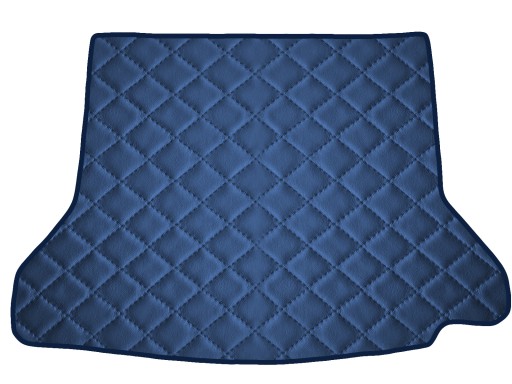Коврик из экокожи ТЕМНО-СИНИЙ для Mercedes A cl W177 седан 2018-...