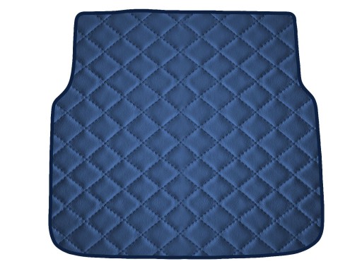 Коврик из экокожи ТЕМНО-СИНИЙ на Mercedes C S204 T универсал 2007-2014 гг.