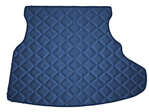 Коврик из экокожи ТЕМНО-СИНИЙ на складные сиденья седана Mercedes C W205 2014-2021 гг.